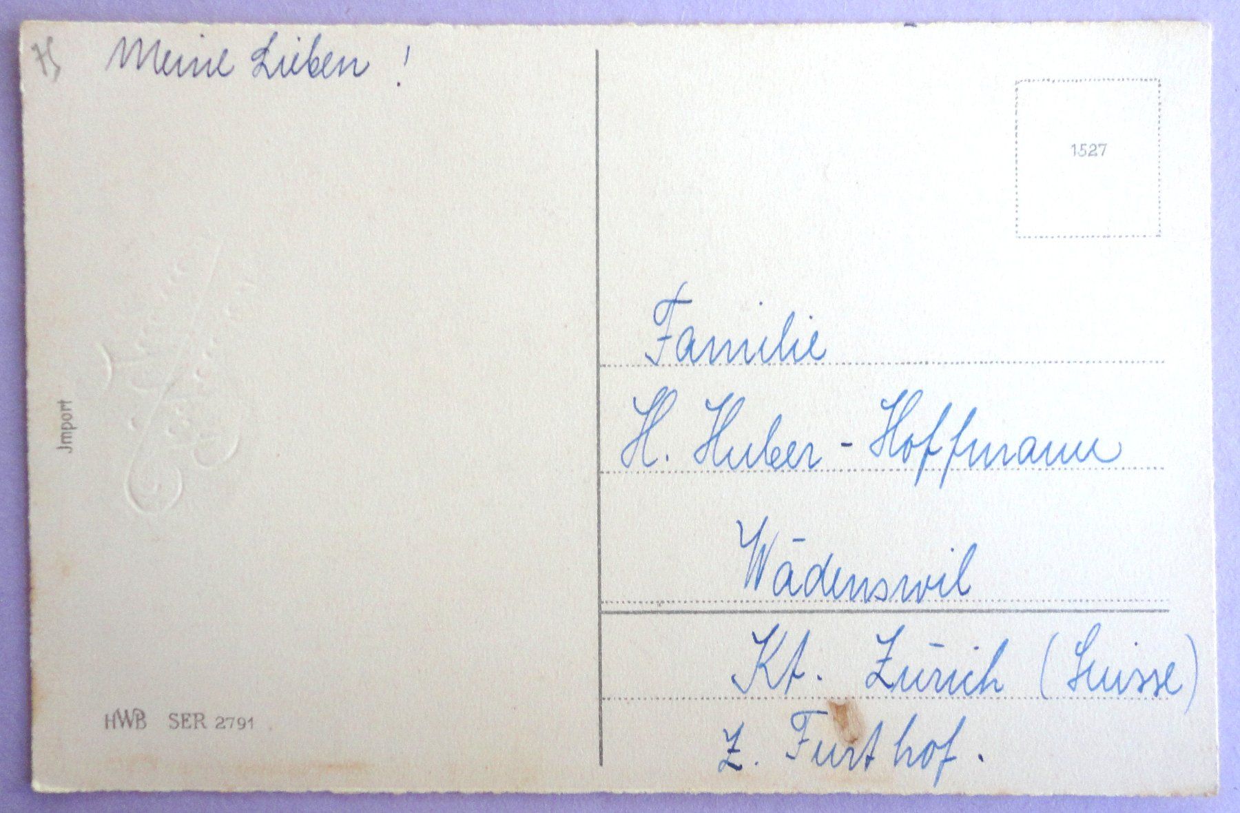 Cartoline postali: Joyeuse Pâques – Difettoso da Fétigny venduto da Billy2miny 1