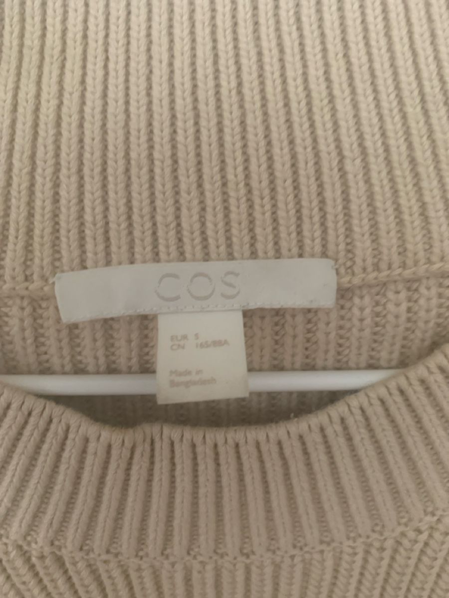 Cos Maglioni & Felpe: COS Pullover 100 Prozent Baumwolle beige Grösse S – Usato da Zürich venduto da ver_j7yn 1