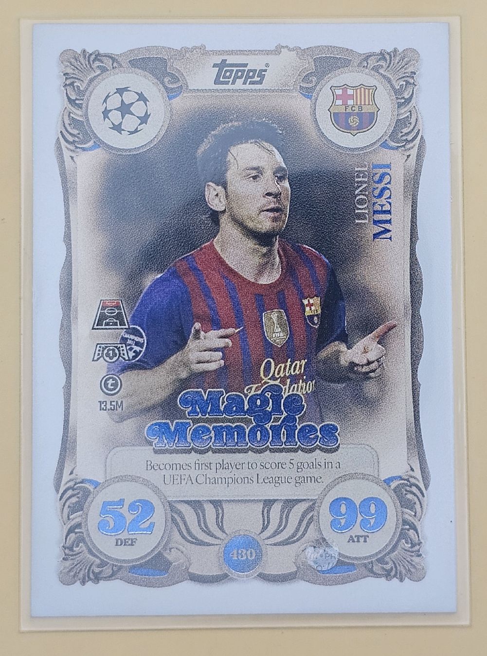 Topps Carte collezionabili: 9× Messi Original Karten ab 1.- – Nuovo (secondo la descrizione) da Moosseedorf venduto da Auktionsende 8