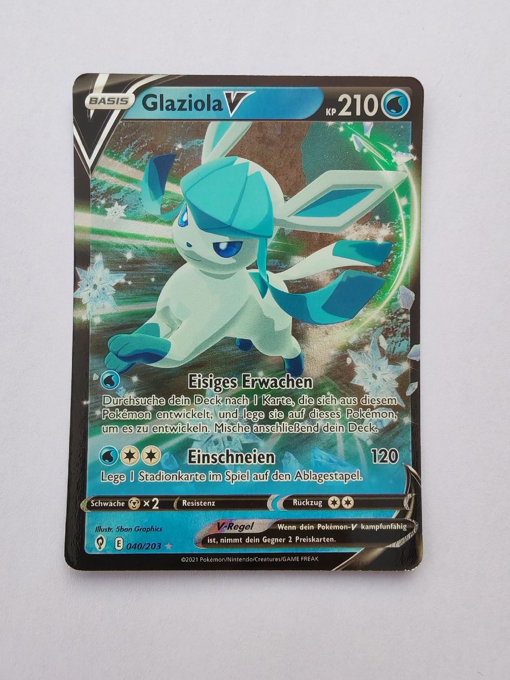 Pokémon Cartes à collectionner: Pokémon V 210 040/203 – Neuf (Voir description) à Huttwil par brigi87