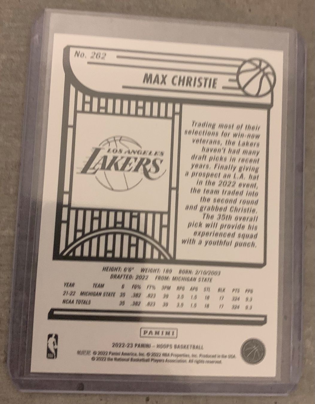 Nba Carte collezionabili: NBA Max Christie Hoops Rookie Card – Nuovo (secondo la descrizione) da Muttenz venduto da joba23 1