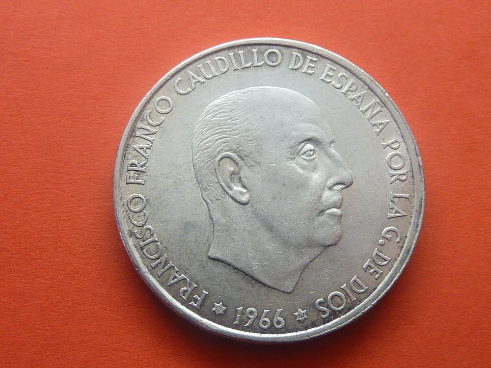 Spanien 100 Pts. Silber 1966 Francisco Franco Kaufen auf Ricardo