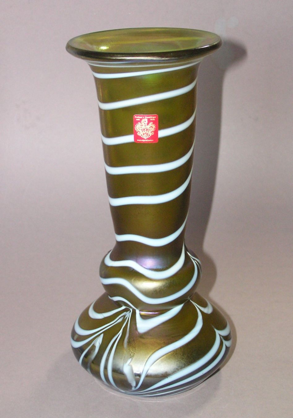 Vasi & Recipienti: VASE GLASVASE FREIHERR VON POSCHINGER – Usato da Grenchen venduto da Antique-hunter
