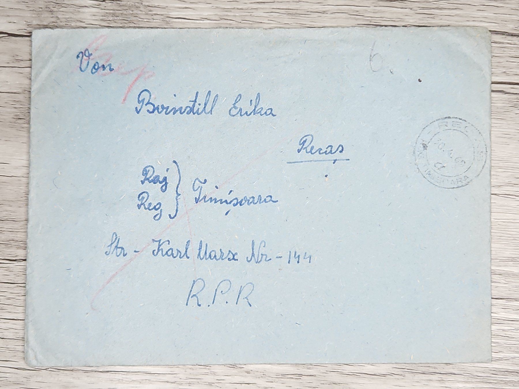 Alle Briefmarken: CL06 Enveloppe + Timbre Roumanie 1969 – Gebraucht aus Cousset von Patrick_Collections 1