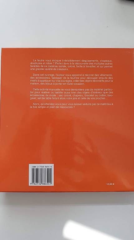 Tutti i DVDs: Feutre et feutrine – Usato da Prêles venduto da Syga 1