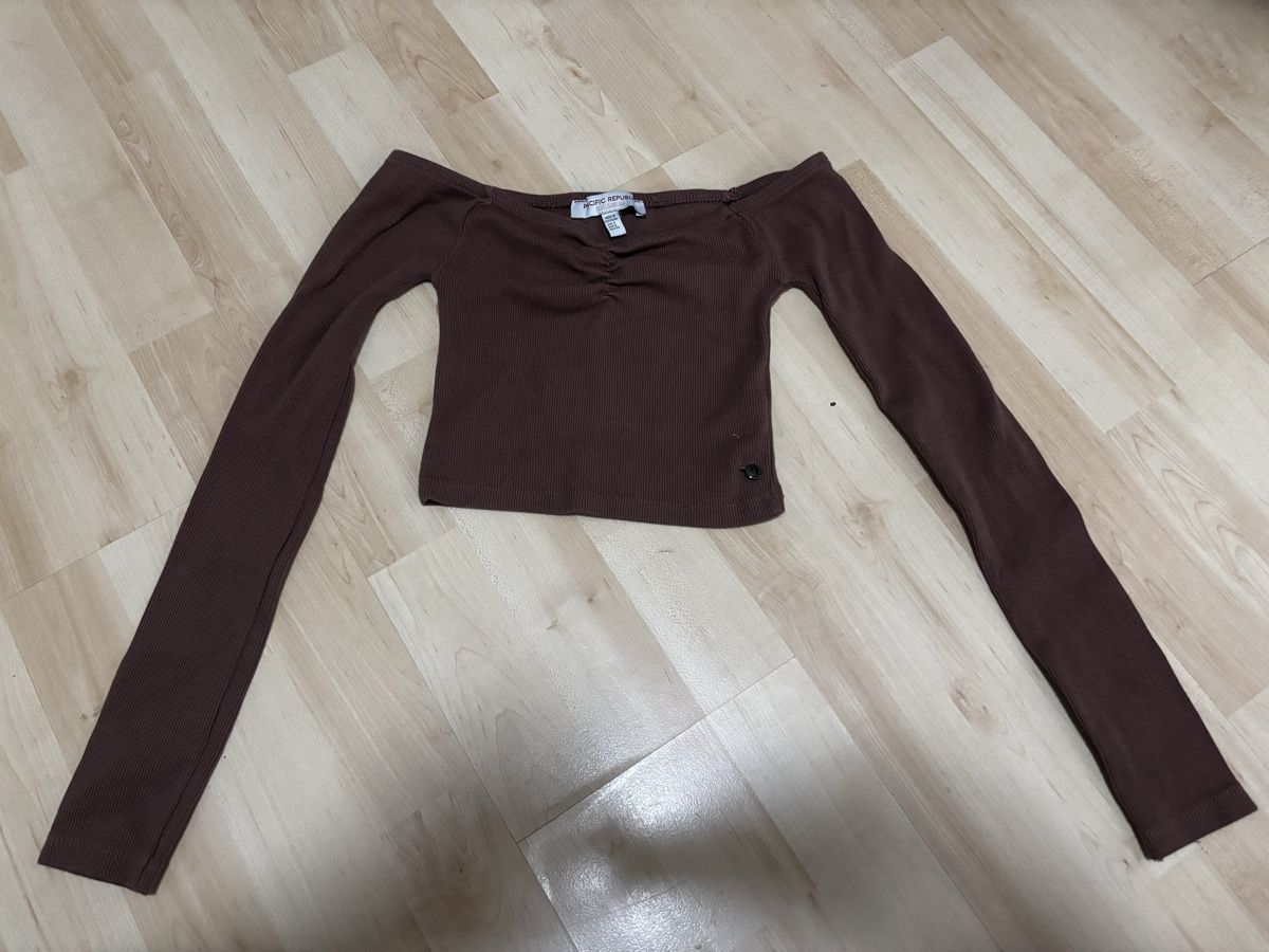 Pull&Bear Top: Top Braun XS/S – Nuovo (secondo la descrizione) da zürich venduto da mapaXXefaboo