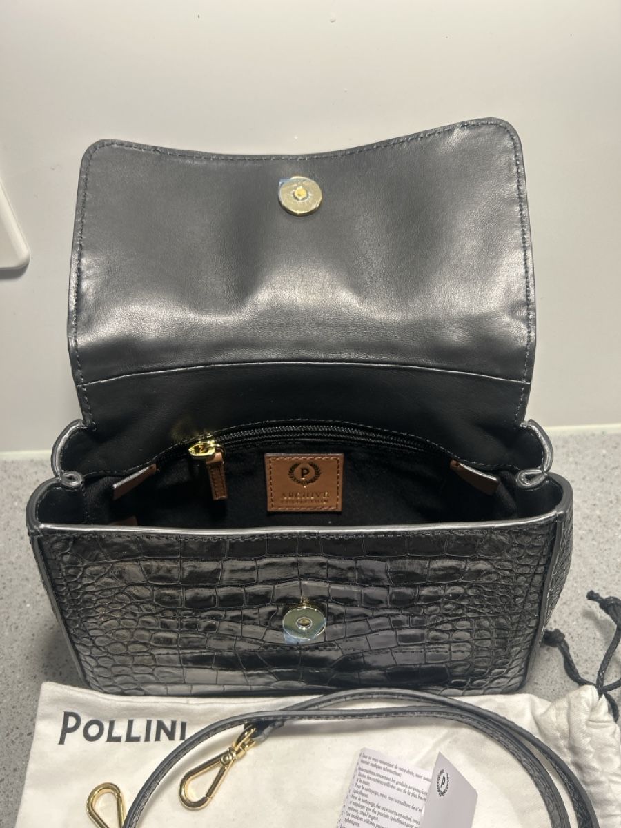 Borse da donna: Pollini Top Handle Bag Muse In Vitello – Nuovo (secondo la descrizione) da Caslano venduto da iguidice01 5