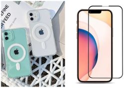 Clear Phone Case Magsafe iPhone 11G Mit panzerglass