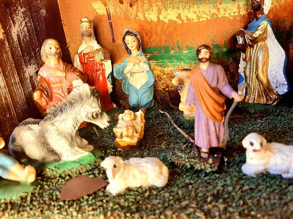 Tutte le decorazioni: Crèche de Noël artisanale – Usato da lausanne venduto da bluestone02 3