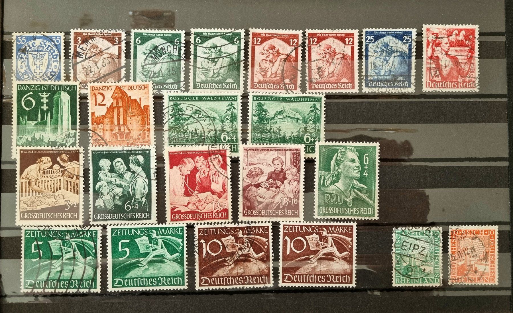 Tutti i francobolli: Deutsches Reich Sondermarken Lot – Usato da Thun venduto da yvonne.95