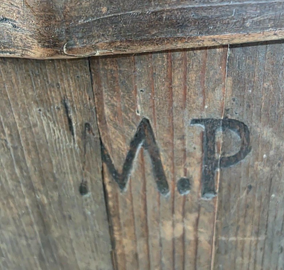 Altri elettrodomestici e apparecchi d’epoca: Antikes Holzgefäß / Butterfass / Vorratsfass Vollholz – Usato da Flums venduto da Flumsantik 4