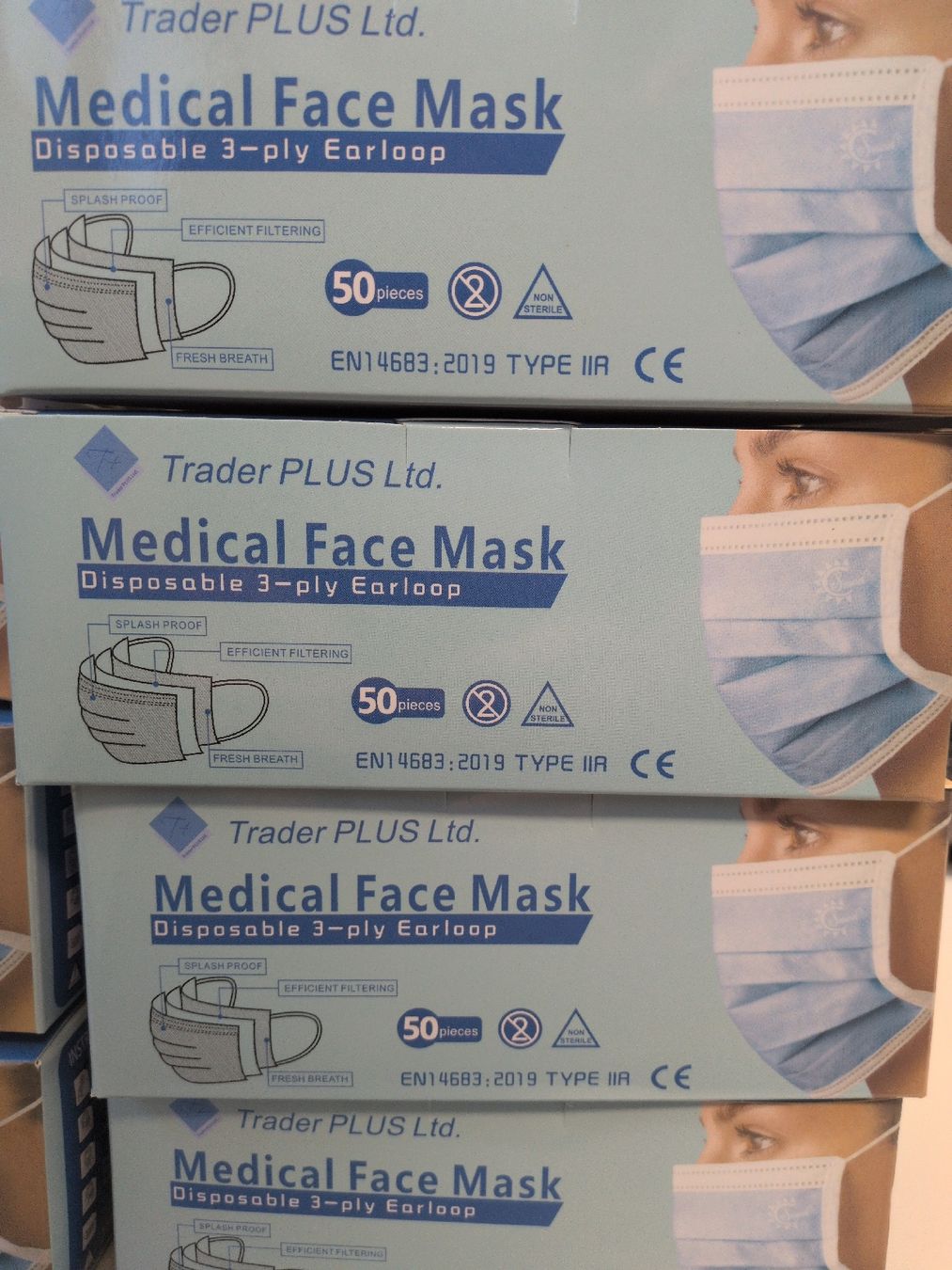 Prodotti per la cura medica: 1200 Mundschutz Masken – Nuovo e nell'imballaggio originale da Tagelswangen venduto da Rex600 1