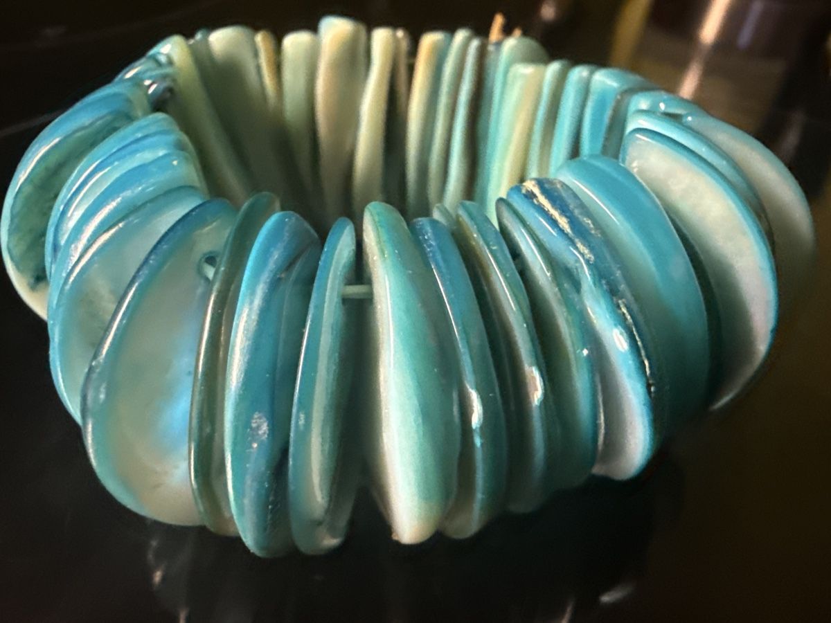 Armbänder & -reifen: Türkis Armband Muscheln Sommerlook – Neu (gemäss Beschreibung) aus Zürich von Krikri21 1