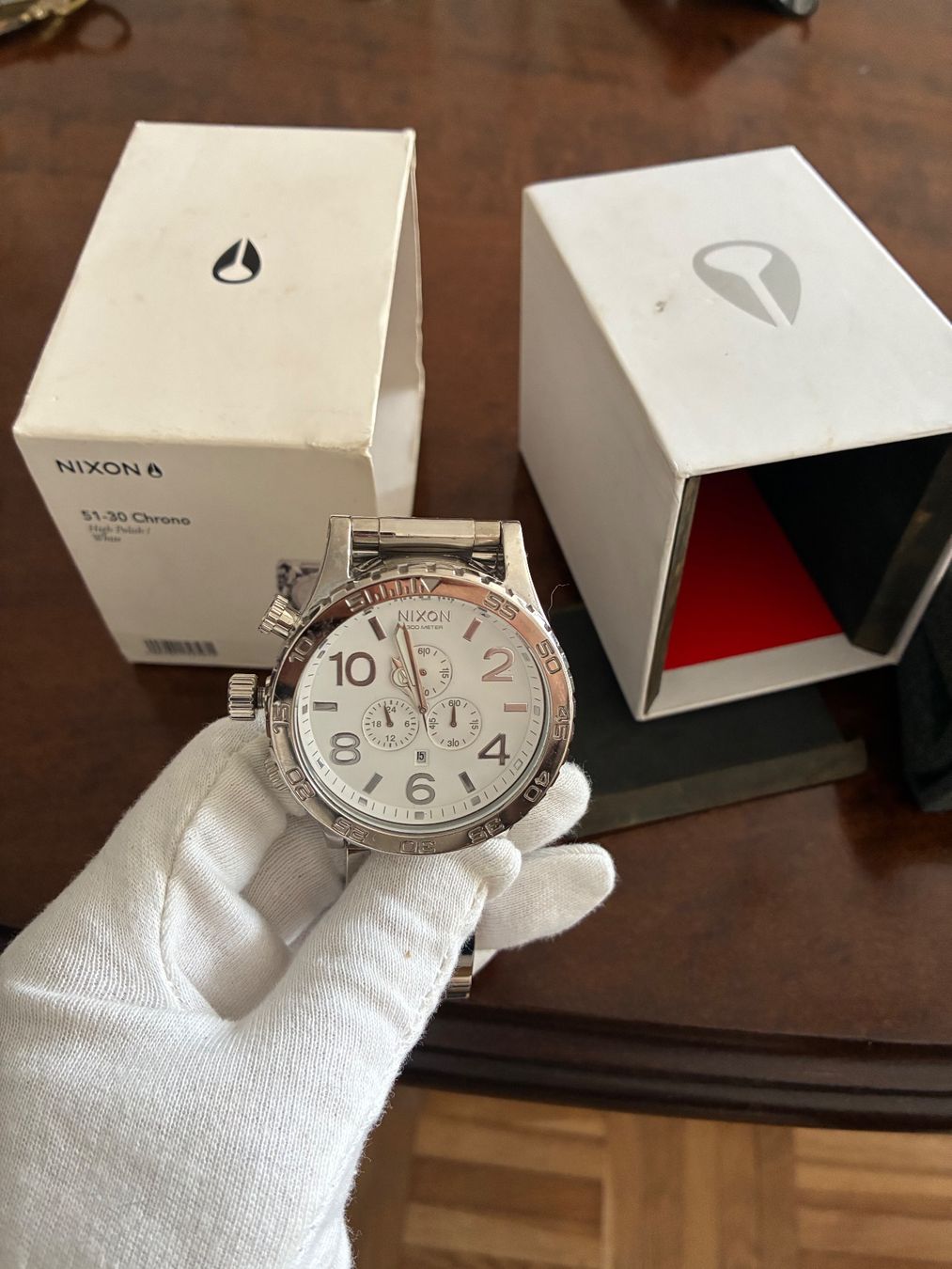 Nixon Orologi: Nixon Chronograph 51-30 White – Usato da Effretikon venduto da Ayra01 1