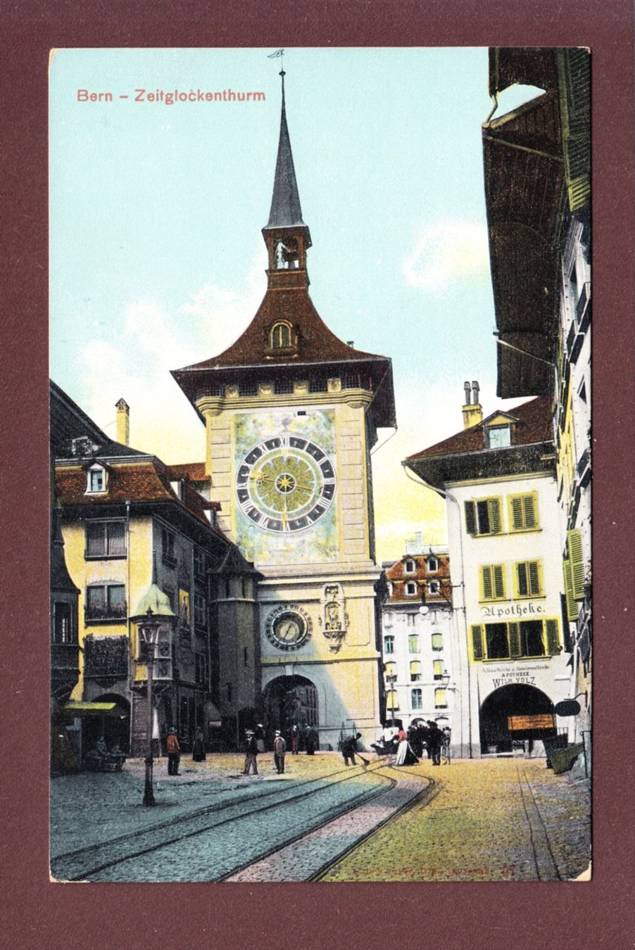 Cartoline postali: BERN - Zeitglockenturm - Apotheke – Usato da Pully venduto da nicecards