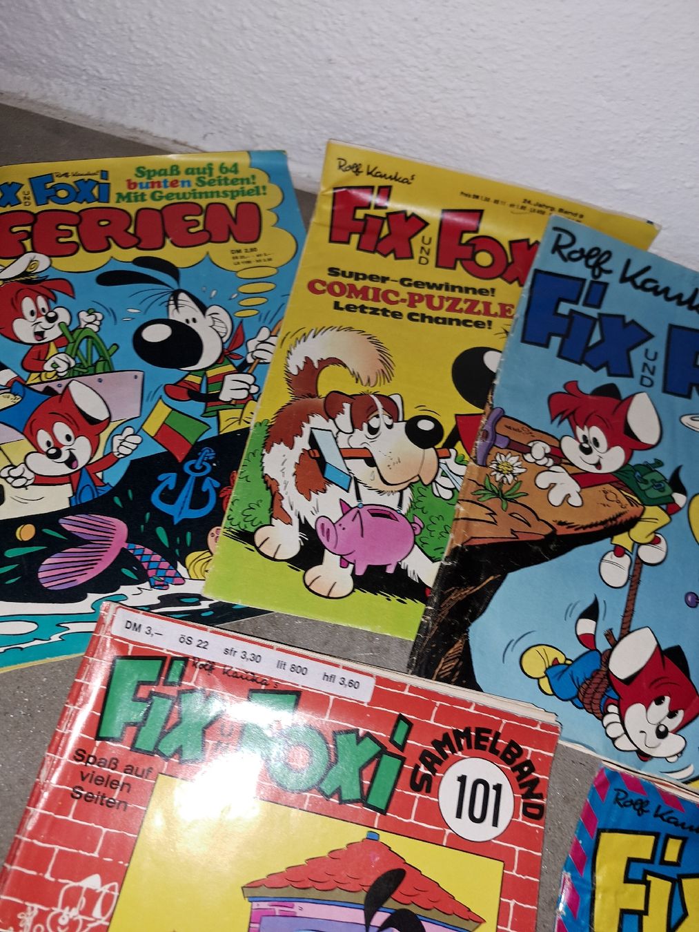 Fumetti: Fix&Foxi Comic-Sammlung, diverse Ausgaben,  – Usato da Kölliken venduto da Upcycling-by-Mc-TAM 2