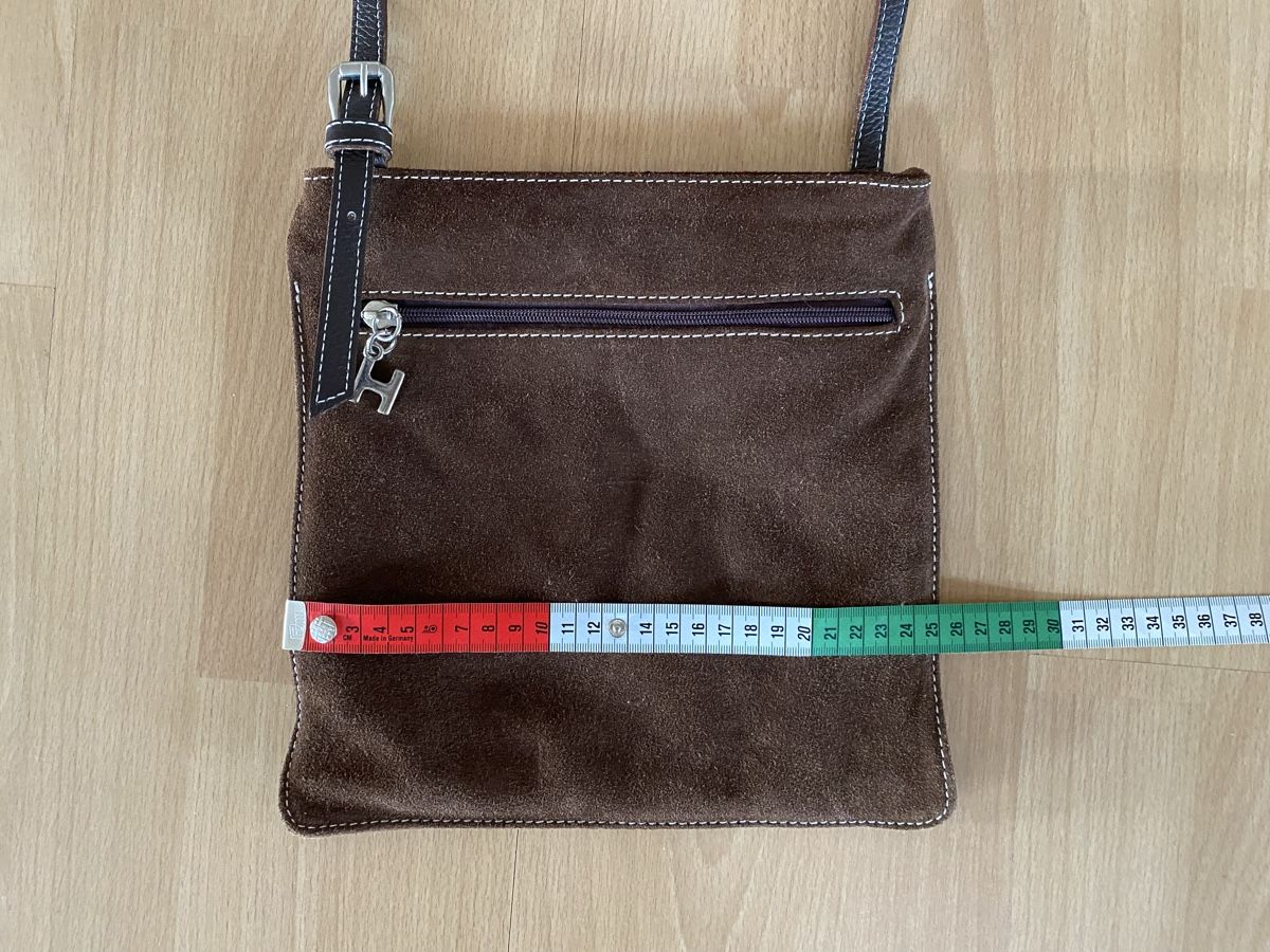 Borse da donna: Braune Wildledertasche, Umhängetasche – Nuovo (secondo la descrizione) da Buochs venduto da H16 8