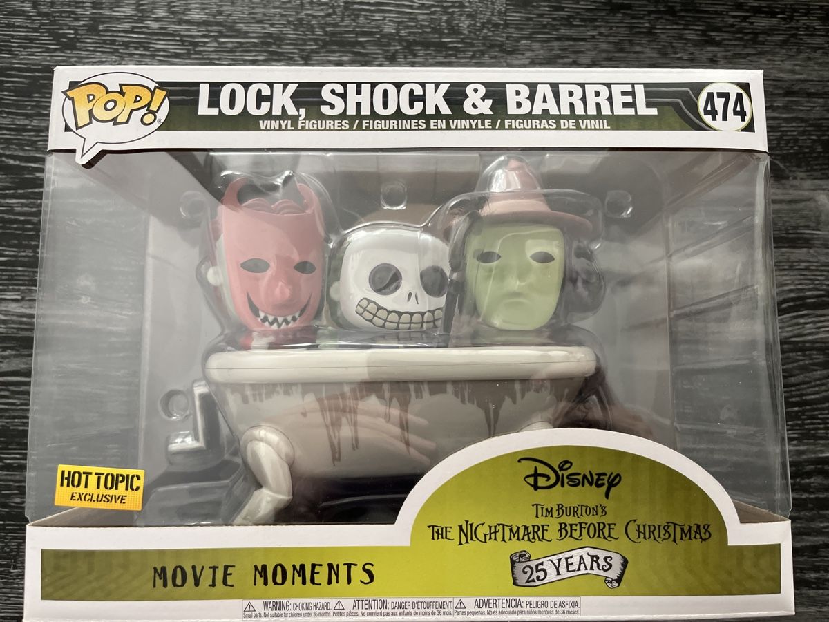Funko Figuren: Funko Pop Lock, Shock & Barrel - L'étrange Noël de Mr. Jack! – Gebraucht aus Yverdon-les-Bains von vin_95zk