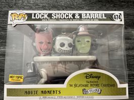 Funko Pop Lock, Shock & Barrel - L'étrange Noël de Mr. Jack!