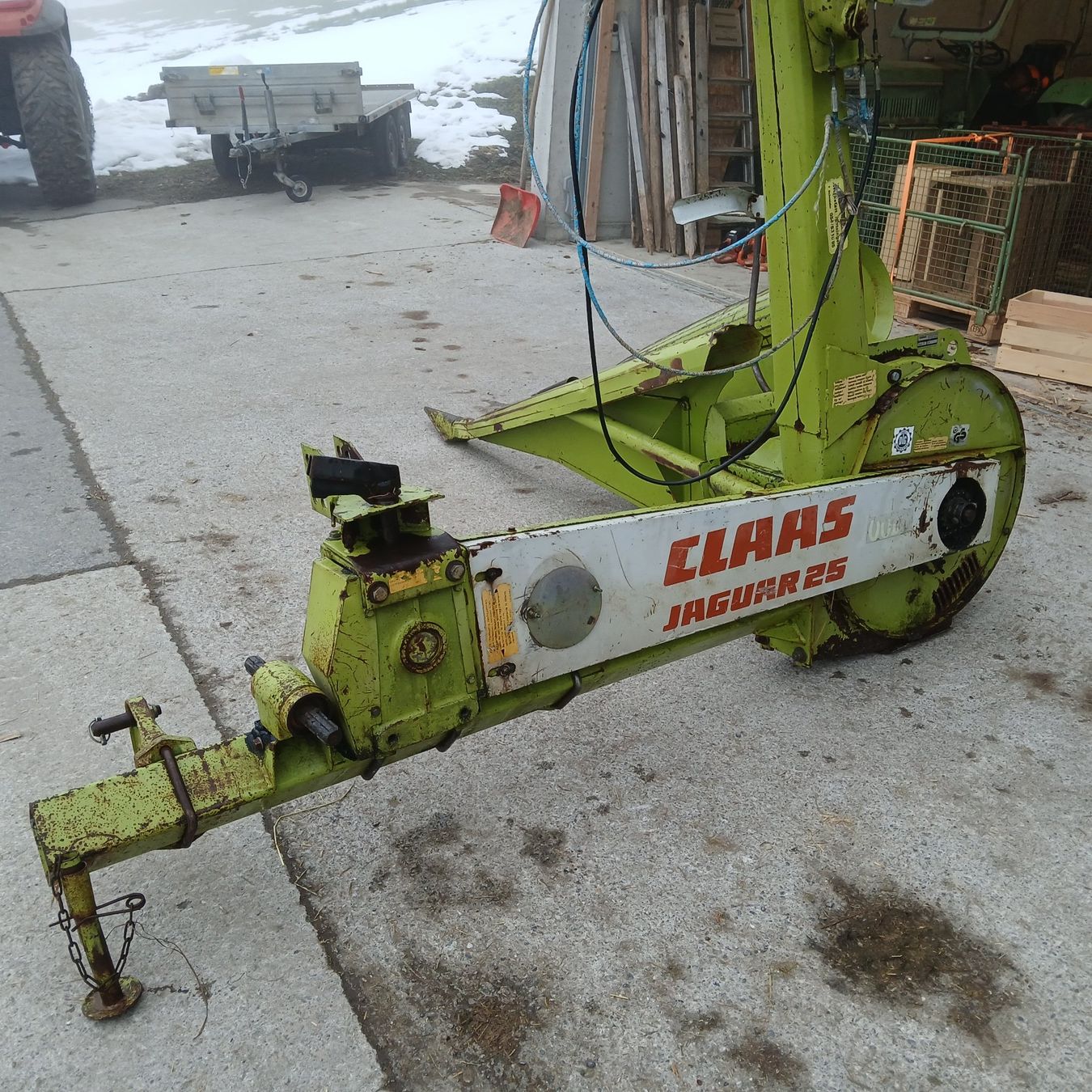 Claas Häcksler: Mäshäcksler Claas Jaguar – Gebraucht aus Krinau von P.grob 3