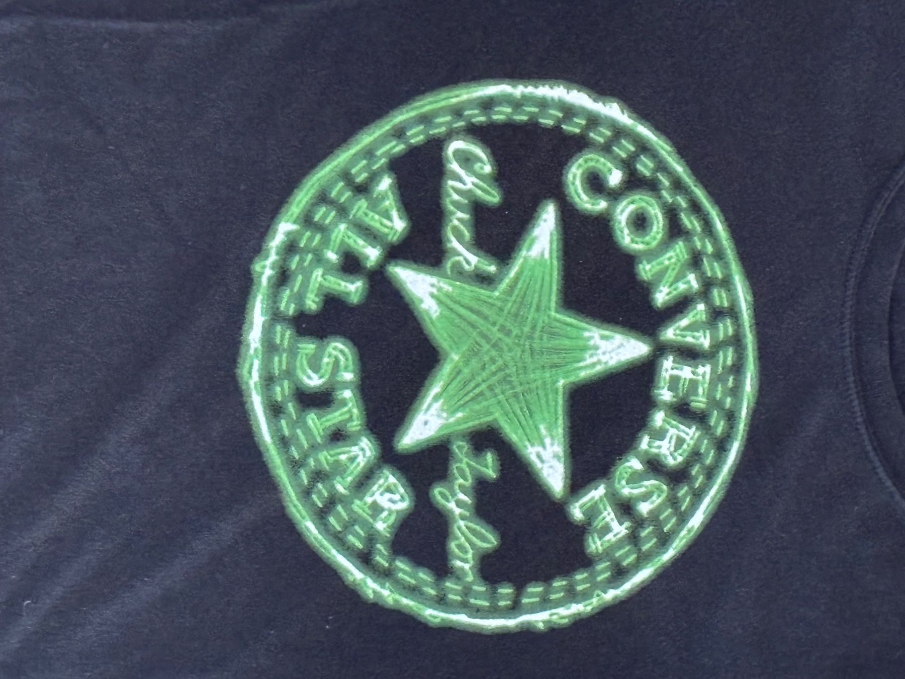 T-shirt: Schwarzes converse shirt – Usato da Wettingen venduto da mel_2thb 1