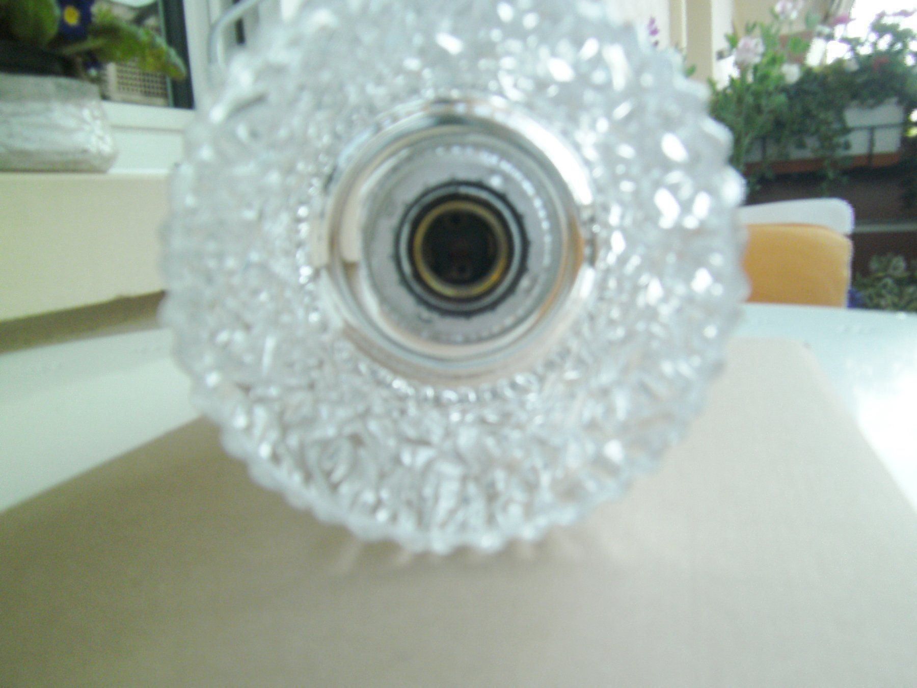 Lampadari & plafoniere: 3 Deckenlampen Glass mit Gehäuse,  50er. – Usato da Basel venduto da vidra66 5