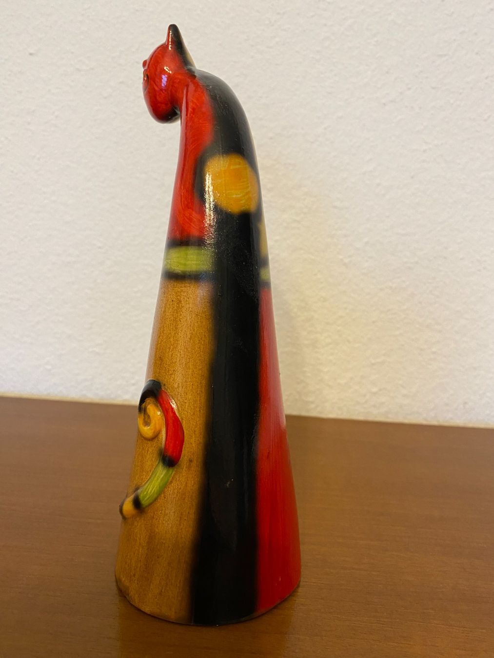 Statuette: Lustige Katze aus Ton – Usato da Schlieren venduto da Trudyschoe 1
