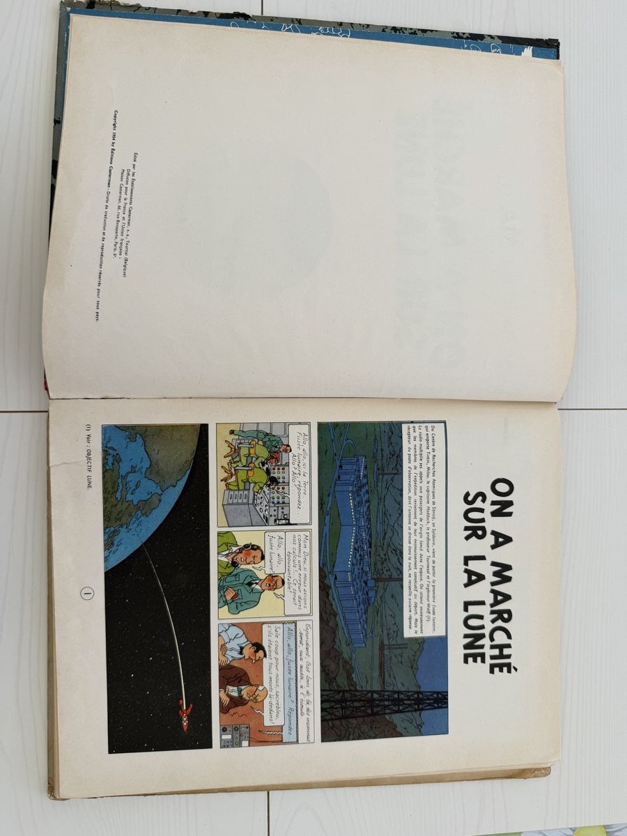 Fumetti: TINTIN : On a marché sur la lune   – Usato da Savigny venduto da Matgab94 5