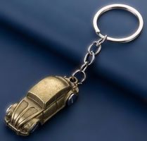 🚗Zeitloser Klassiker – Schlüsselanhänger VW Käfer! Bronze✨