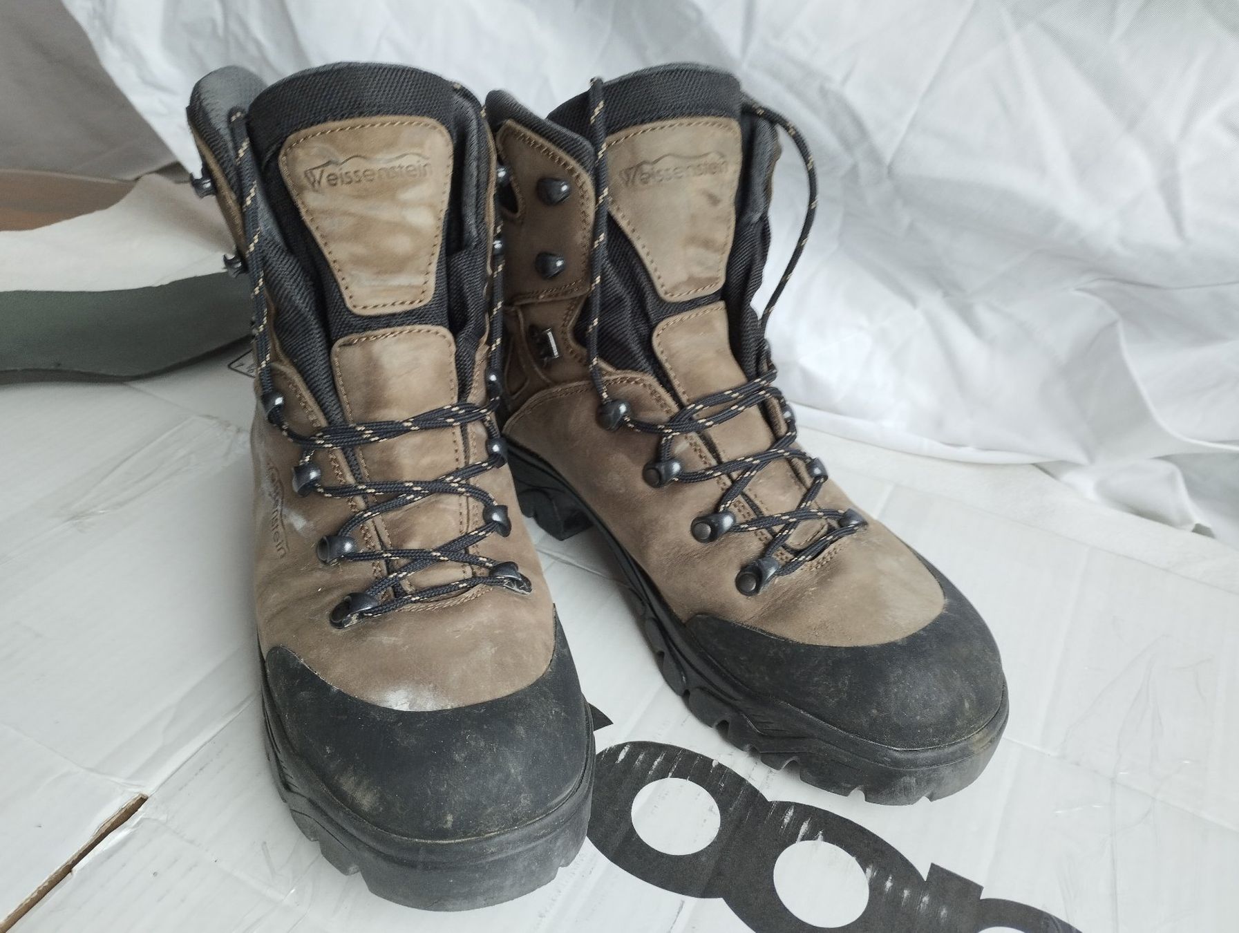 Chaussures hommes: Weissenstein Wanderschuh 45 Leder – D'occasion à Oberwil BL par suaku