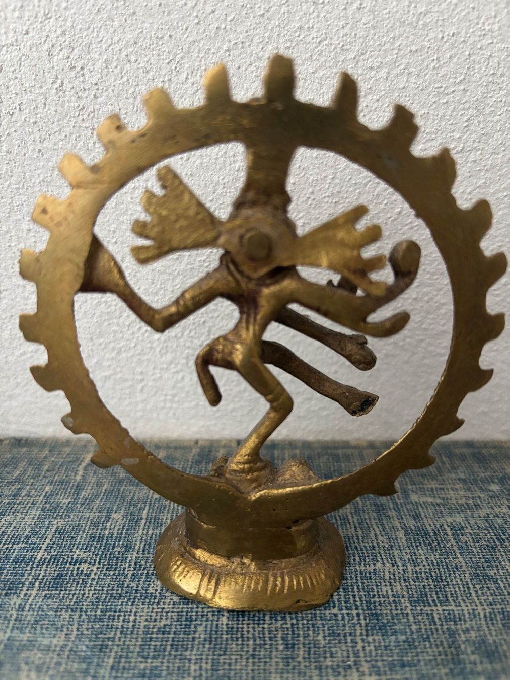 Figuren: Antike Shiva Statue, Messing, Indien, Vintage – Gebraucht aus Horgen von uge_pd5p 1
