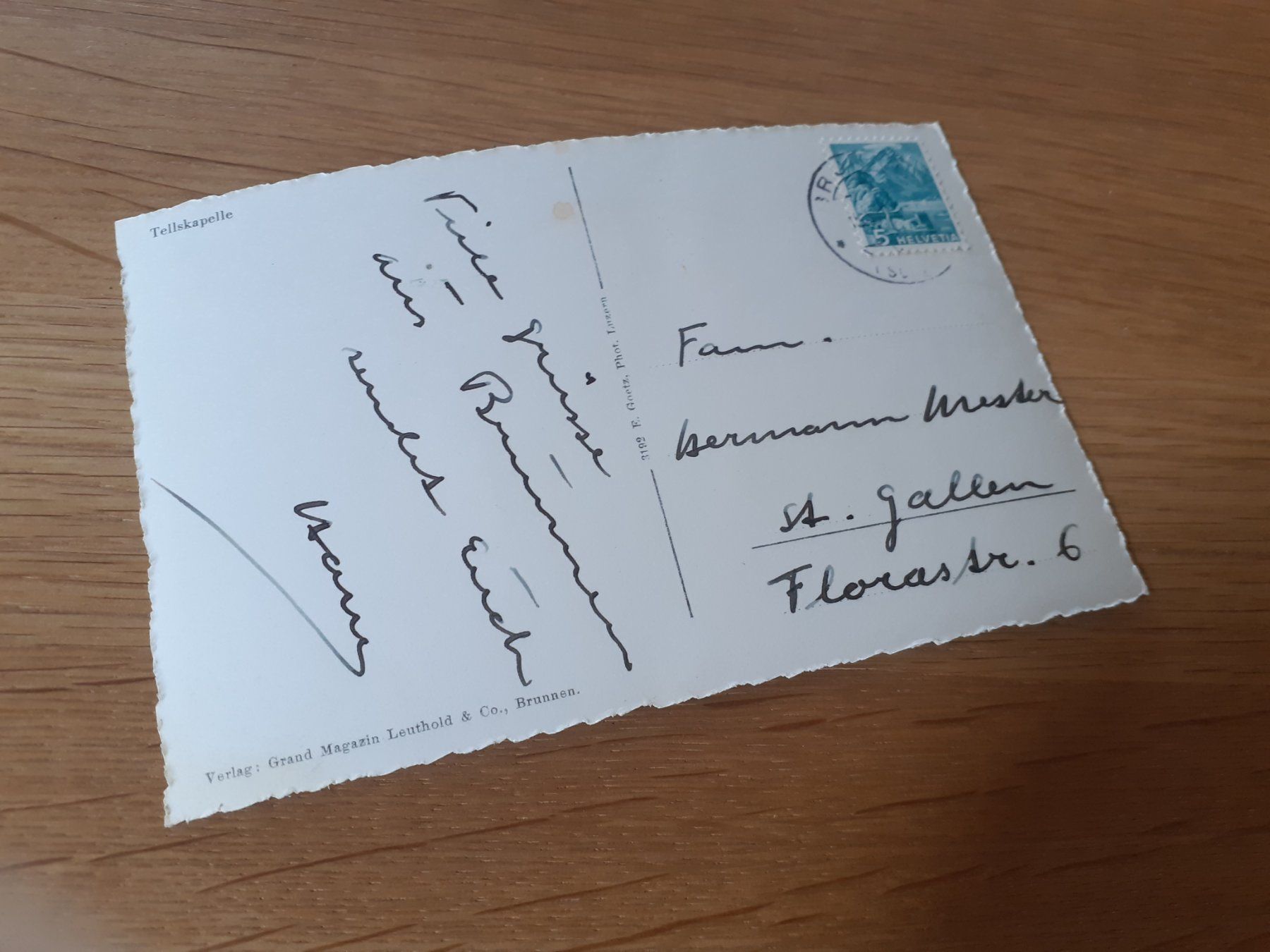Cartoline postali: TELLS KAPELLE – Usato da Winterthur venduto da Ornyx7 1