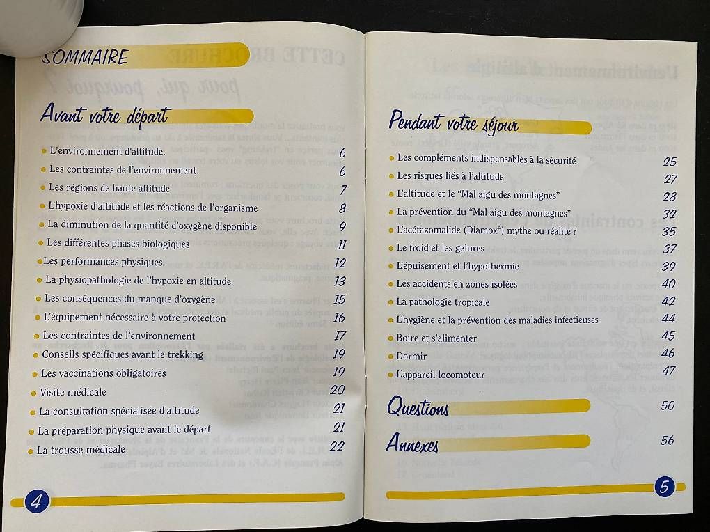 Livres: Brochure Santé & Altitude – D'occasion à Zürich par Pascal_2bzx 2