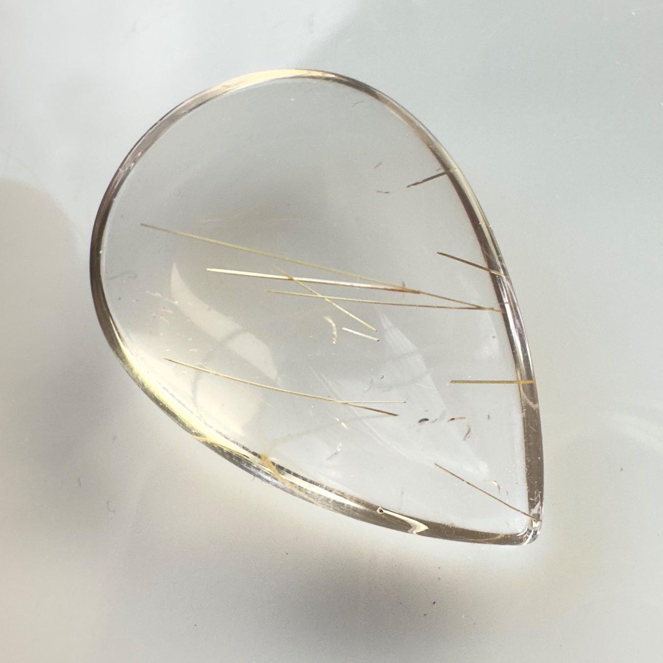 Pietre preziose: 37.44 ct - Natural Colourless Quartz Rutile – Nuovo (secondo la descrizione) da Zürich venduto da Yoohooz 7