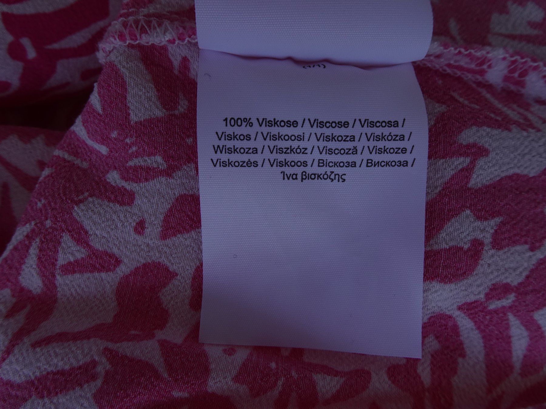 Comma Camicette: Bluse Comma pink weiss kurzarm Gr 38 – Usato da Winterthur venduto da blumeblau77 6