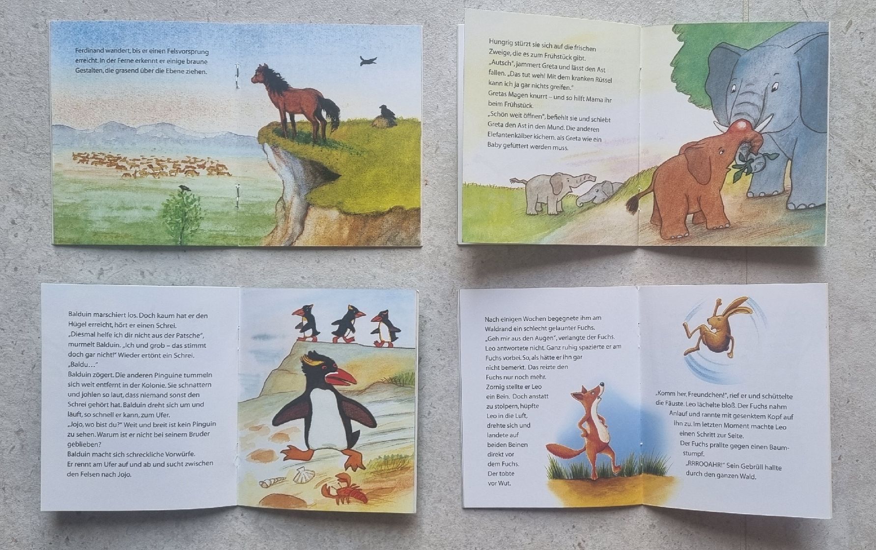 Libri: 4 × Minibücher Tiergeschichten – Nuovo (secondo la descrizione) da Champlan venduto da acr_kkd5 1