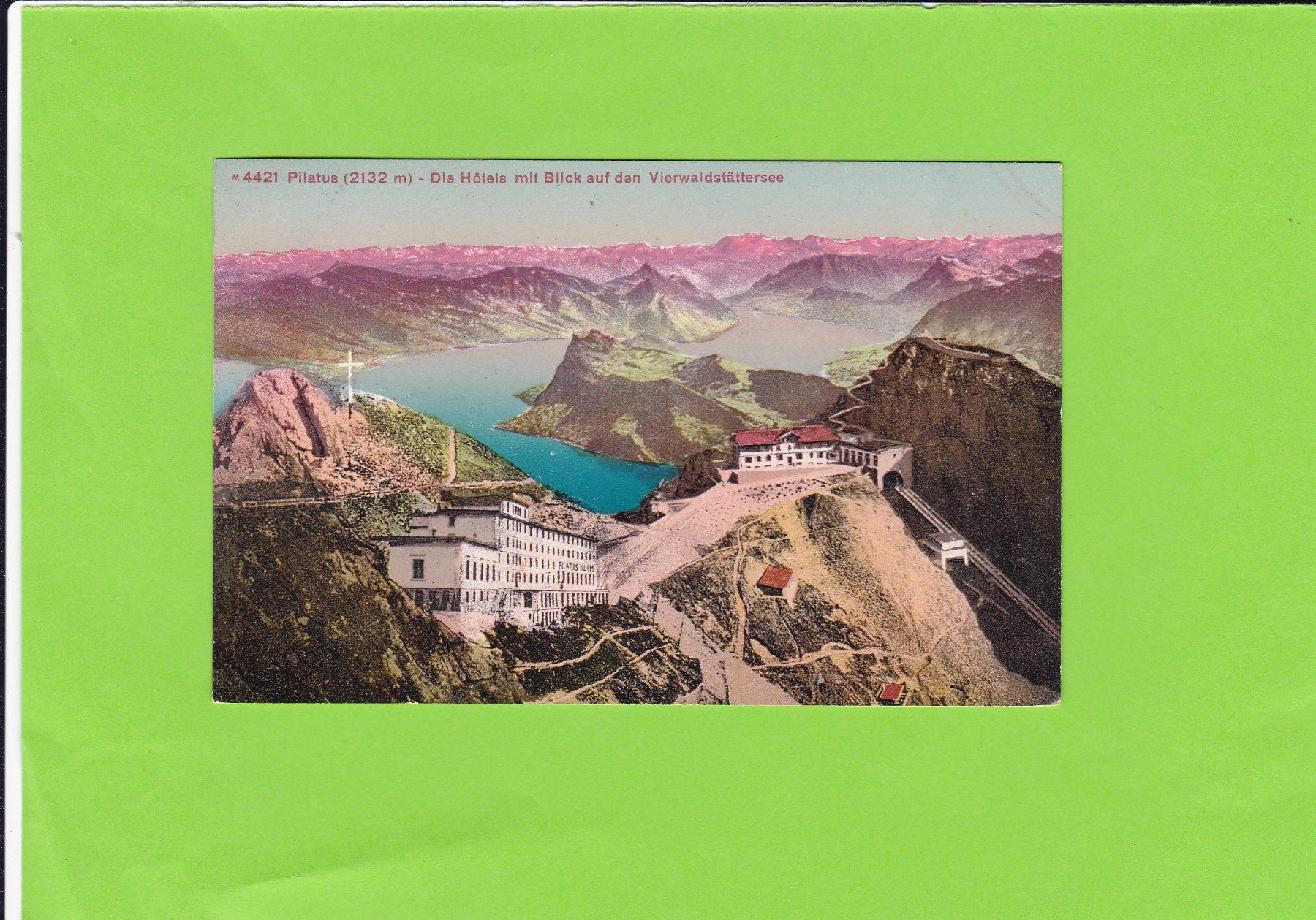 Cartoline postali: Pilatus-die Hotels – Usato da St. Peterzell venduto da neckertal