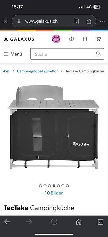 Komplettküchen: Campingküche TecTake – Gebraucht aus Thun von milbrena 2