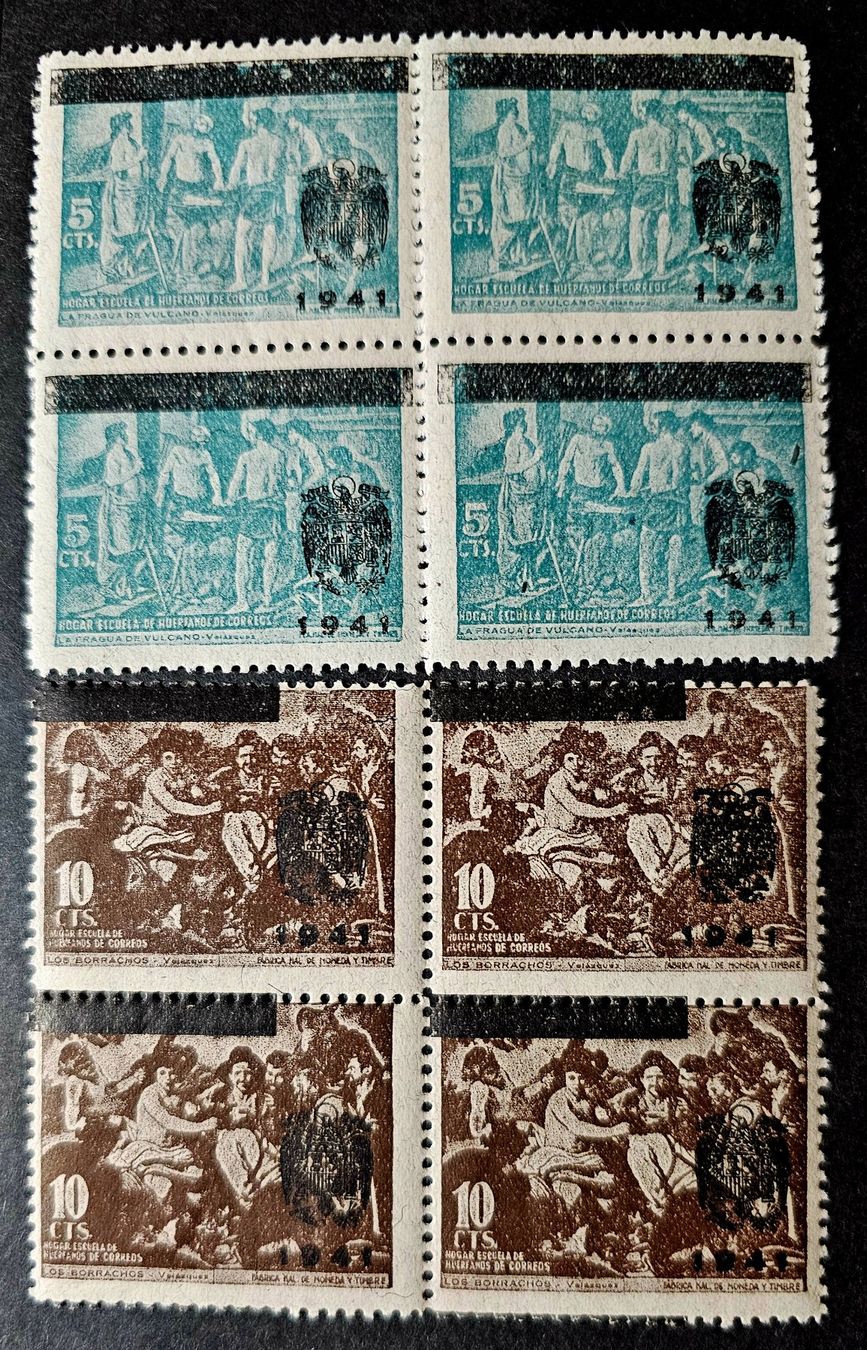 Alle Briefmarken: Espagne - timbres de bienfaisance **, 1941 – Neu (gemäss Beschreibung) aus Les Valettes von Nuba1