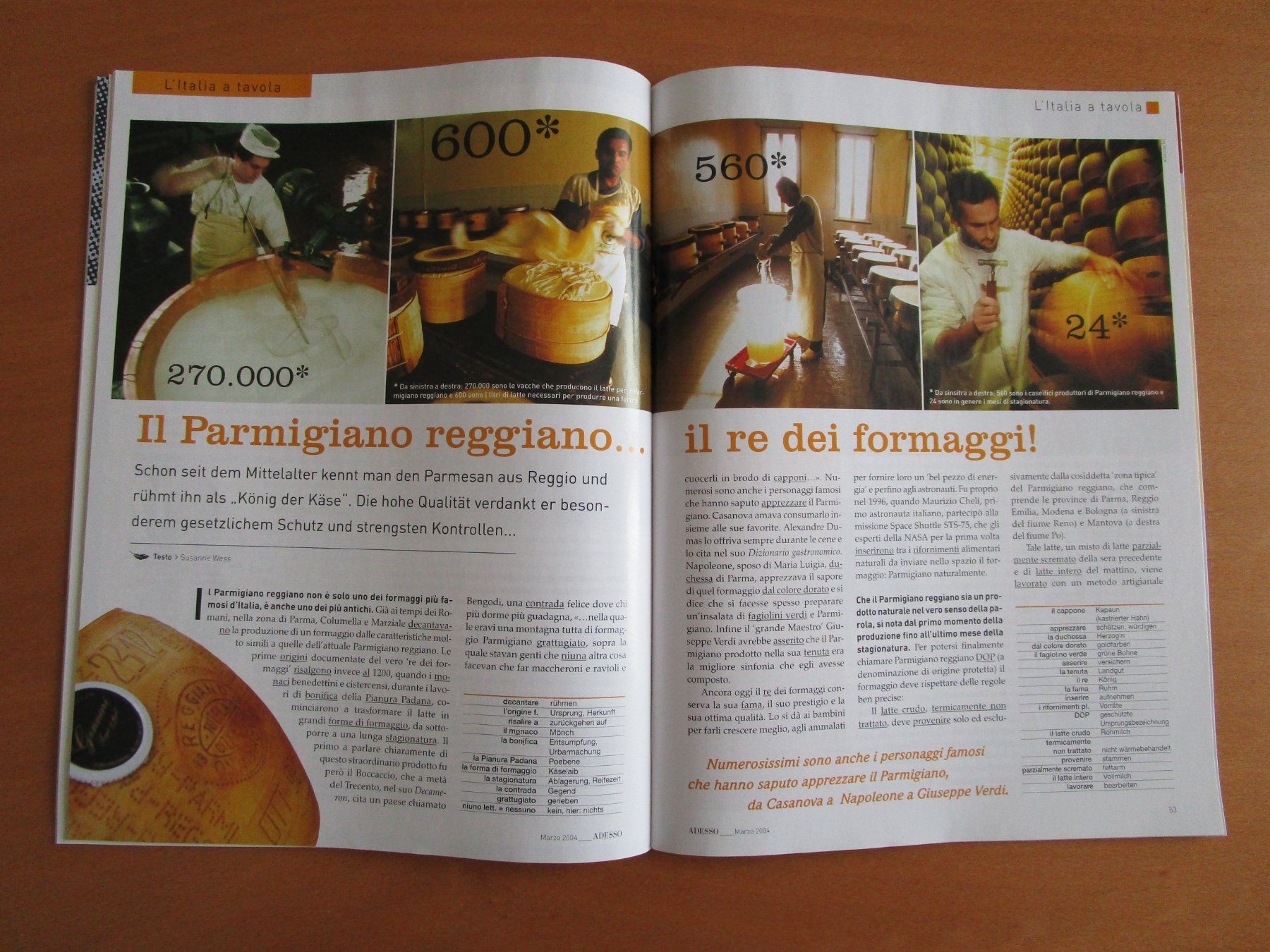 Riviste & Magazine: Rivista Adesso: 3/2004 – Usato da Langenthal venduto da majarose 3