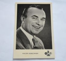 Walter Dobschinski Orchesterleiter Werbekarte ca. 1955