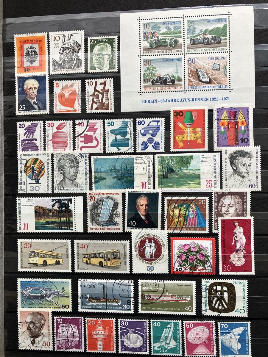 Tutti i francobolli: BRD Berlin ab 1949 6s gest/ungest/postfrisch – Usato da Cham venduto da Diablo1232 2