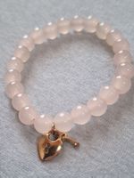 Bracelet tendance été cœur & clé - Bijou fait main
