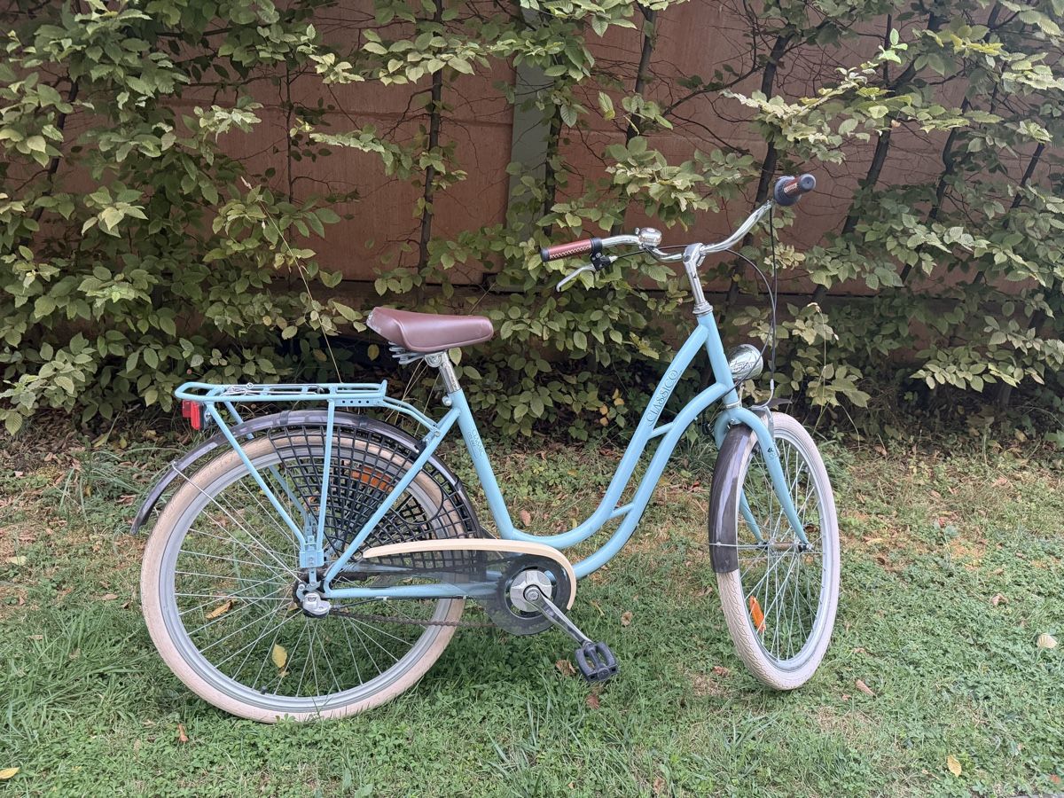 Vélos: Damenrad hellblau mit Gepäckträger ab 1CHf – D'occasion à Zürich par Oliveirinha_ 2