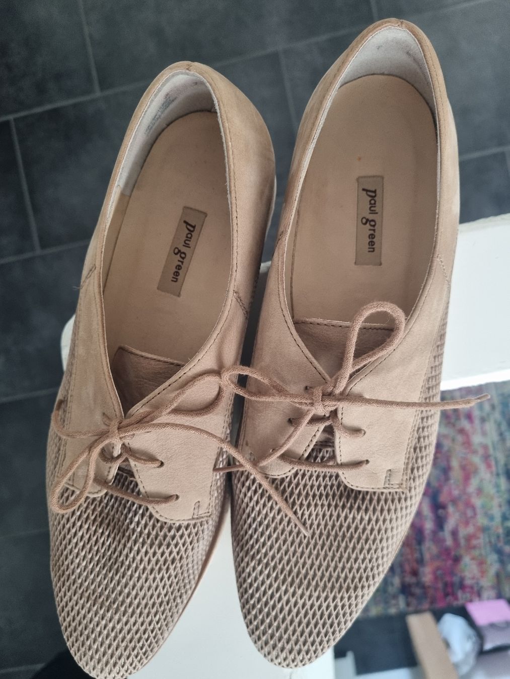 Paul Green Scarpe da donna: Paul Green Lederschuhe beige, Grösse 7 – Nuovo (secondo la descrizione) da Kriens venduto da IZZIBIZZI 5