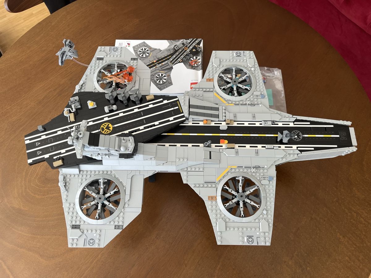Lego Giocattoli: S.H.I.E.L.D- Hellcarrier Lego – Usato da Lyss venduto da kal_777h 2