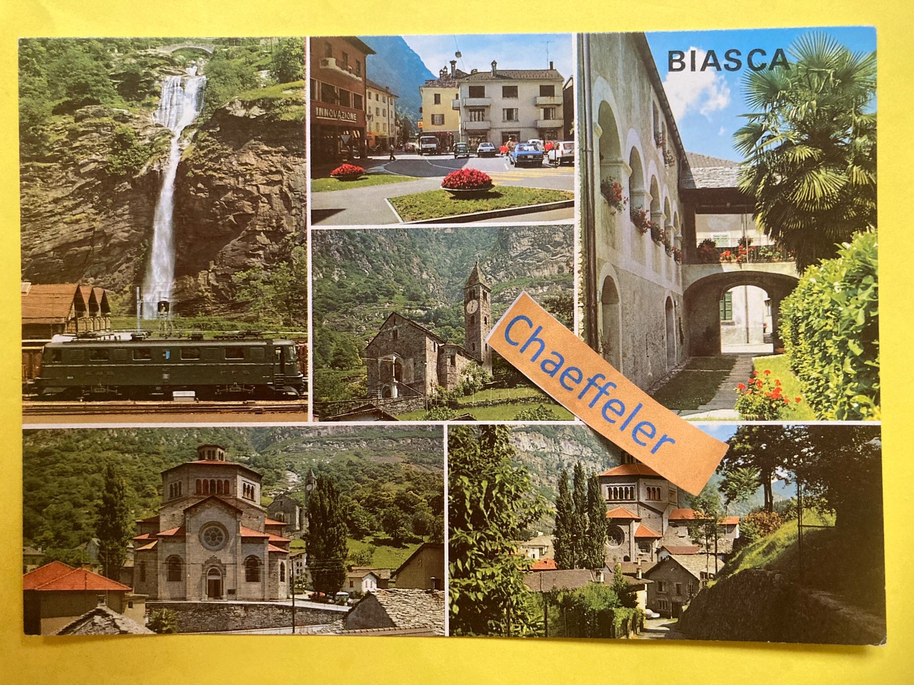 Ansichtskarten: 6710 Biasca TI – Gebraucht aus Zürich von Chaeffeler
