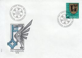 1978 Pro Juventute 4 FDC