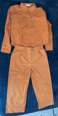 Mango Hosenanzug, rostbraun, Gr. M/L trendig, neu!