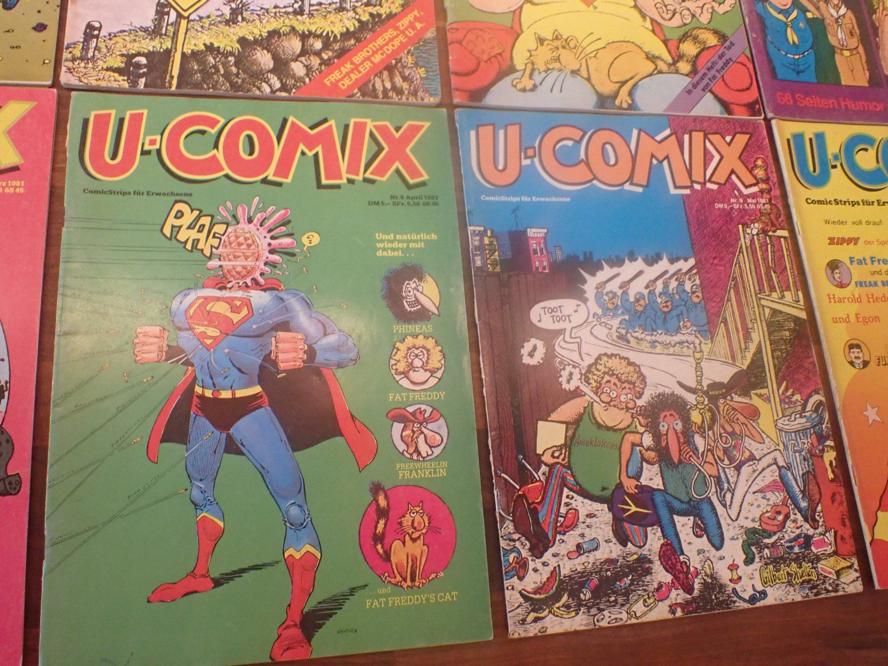 BD: 10 U-COMIX Comic Hefte Nummer 1 - 10 – D'occasion à Geroldswil par boy5toy 7